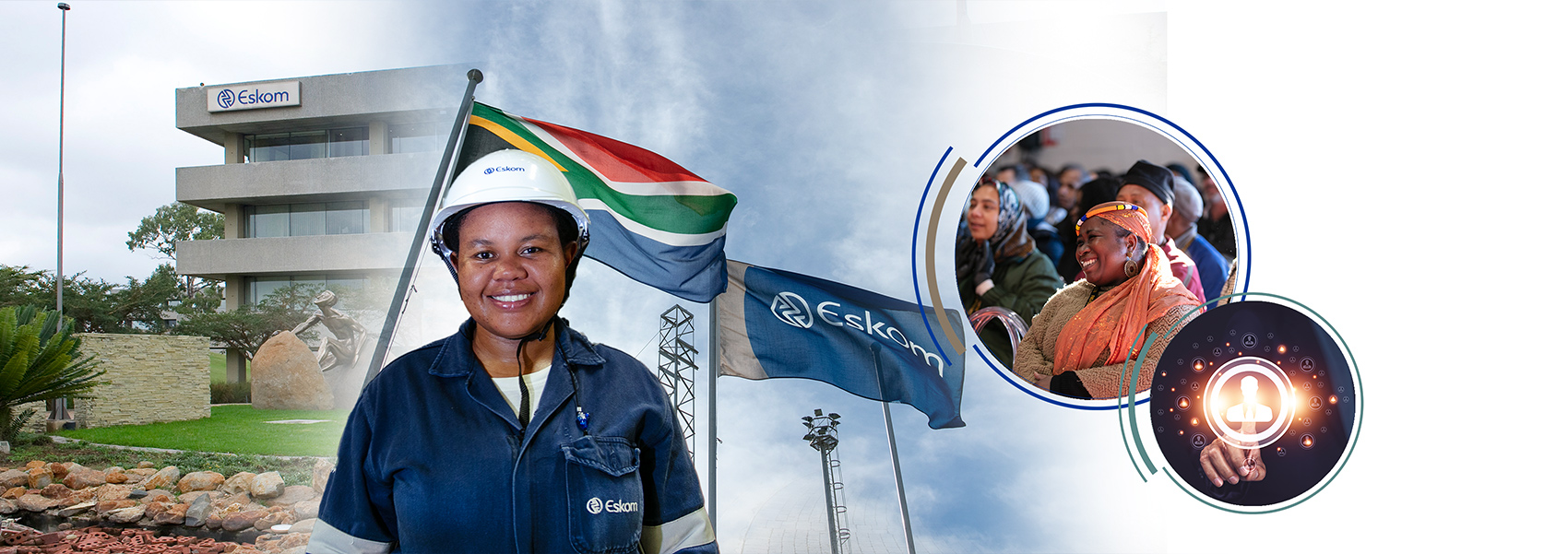 Eskom people clapping